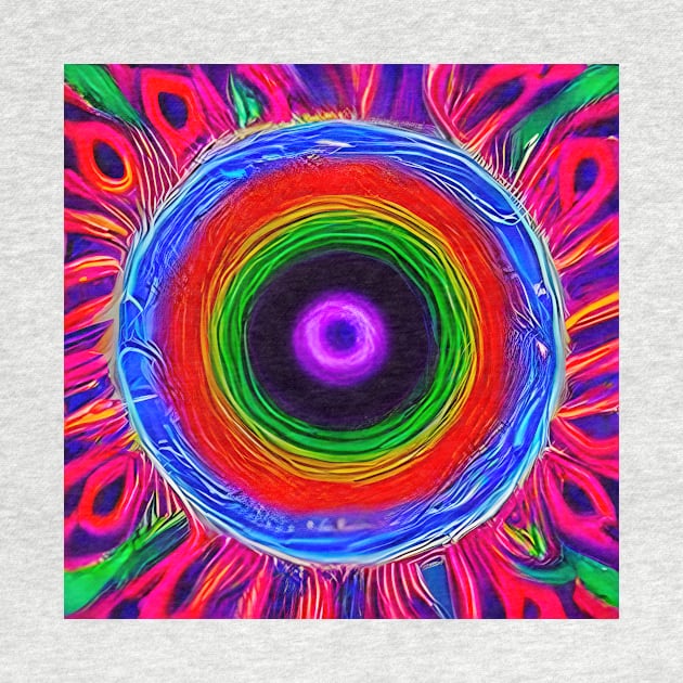 Psychedelic Mandala by Mihadom